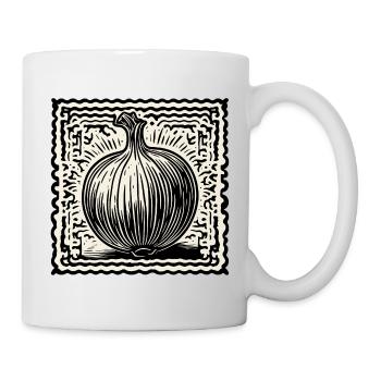 Lebensmittel / Gemüse / Markt / Vitamine / Design - Tasse - Weiß - Rechts