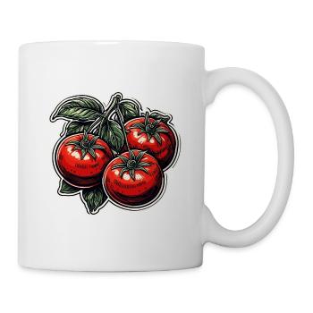 Food / Vegetables / Market / Vitamins / Design - Mug - white - Right