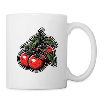 Food / Vegetables / Market / Vitamins / Design - Mug - white - Right