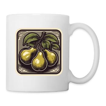 Food / Fruit / Market / Vitamins / Design - Mug - white - Right