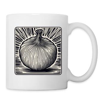 Lebensmittel / Gemüse / Markt / Vitamine / Design - Tasse - Weiß - Rechts
