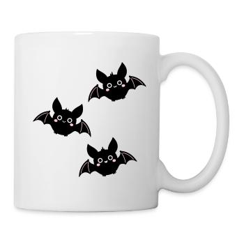 Bats - Mug blanc - blanc - Droite