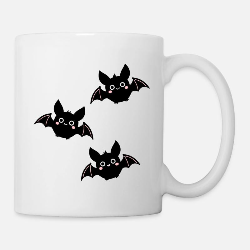 Fledermäuse - Tasse - Weiß
