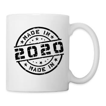Année de naissance Anniversaire Né en - Fabriqué en 2020 - Mug blanc - blanc - Droite