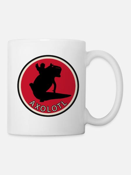 Axolotl Axolotls - Mug - white