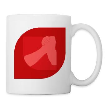 Strong Man Strong Man Arm Wrestling - Mug - white - Right