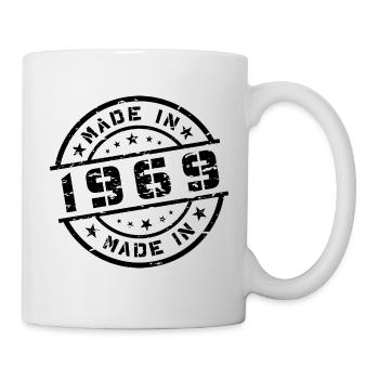 Année de naissance Anniversaire Né en - Fabriqué en 1969 - Mug blanc - blanc - Droite