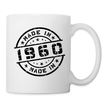 Année de naissance Anniversaire Né en - Fabriqué en 1960 - Mug blanc - blanc - Droite