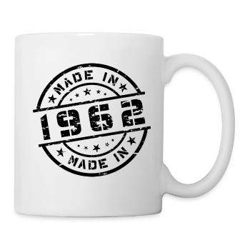 Année de naissance Anniversaire Né en - Fabriqué en 1962 - Mug blanc - blanc - Droite