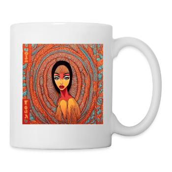 My name is Freedom - Mug blanc - blanc - Droite