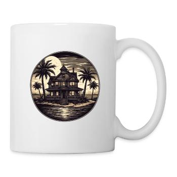 Beach / Island / Vacation / Summer / Sun / Sea - Mug - white - Right