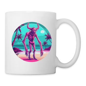 Wendigo / böser Geist / Besitzergreifend / Horror - Tasse - Weiß - Rechts