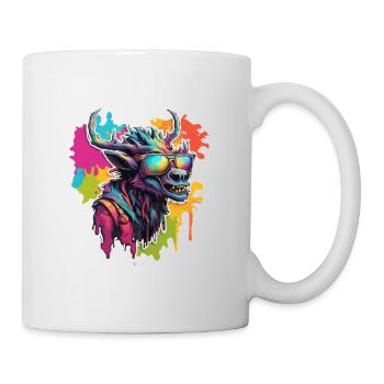 Wendigo / böser Geist / Besitzergreifend / Horror - Tasse - Weiß - Rechts