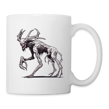 Wendigo / böser Geist / Besitzergreifend / Horror - Tasse - Weiß - Rechts