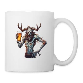 Wendigo / böser Geist / Besitzergreifend / Horror - Tasse - Weiß - Rechts