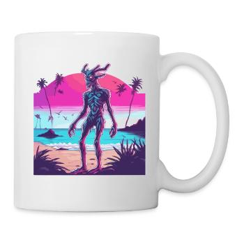 Wendigo / böser Geist / Besitzergreifend / Horror - Tasse - Weiß - Rechts