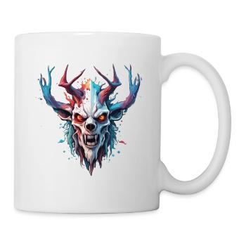 Wendigo / böser Geist / Besitzergreifend / Horror - Tasse - Weiß - Rechts