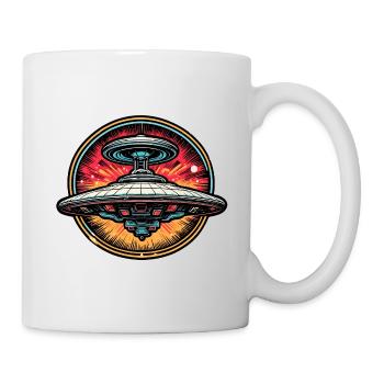 Alien / Spaceship / UFO / Area 51 / All / Mars - Mug - white - Right