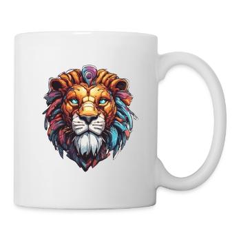 Robot Animal / AI / Mechanized Animals / Comic - Mug - white - Right