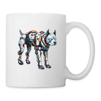 Robot Animal / AI / Mechanized Animals / Comic - Mug - white - Right