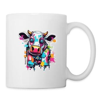 Robot Animal / AI / Mechanized Animals / Comic - Mug - white - Right