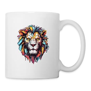 Robot Animal / AI / Mechanized Animals / Comic - Mug - white - Right