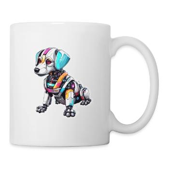 Robot Animal / AI / Mechanized Animals / Comic - Mug - white - Right