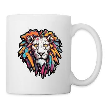 Robot Animal / AI / Mechanized Animals / Comic - Mug - white - Right
