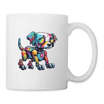 Robot Animal / AI / Mechanized Animals / Comic - Mug - white - Right