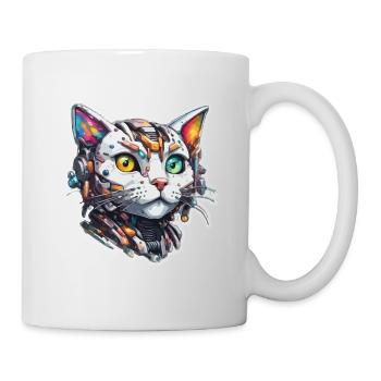 Robot Animal / AI / Mechanized Animals / Comic - Mug - white - Right