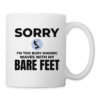 Barefoot Water Skiing Extreme Sports Barefooting - Mug - white - Right