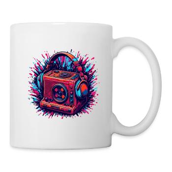 Headphones / Audio / Music / Sound / Cool - Mug - white - Right