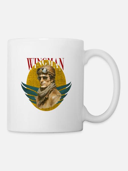 Wingman - the best friend by your side. - Mug - white