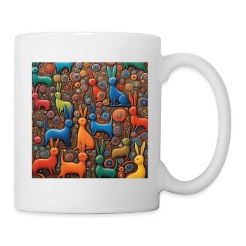 Surreal Pop Animals 10 - Mug - white - Right