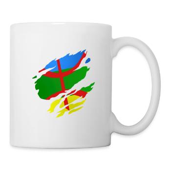 Amazigh flag - Mug blanc - blanc - Droite