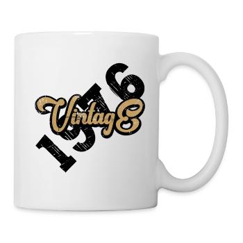 Vintage 1976 - Tasse - Weiß - Rechts