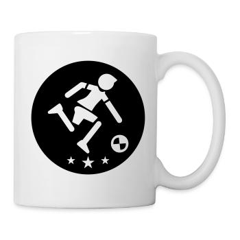 Joueur de football Joueur de football - Mug blanc - blanc - Droite