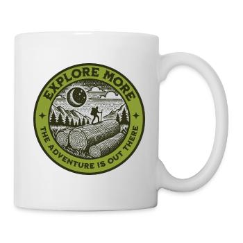 Explore More The Adventure Is Out There - Mug - white - Right