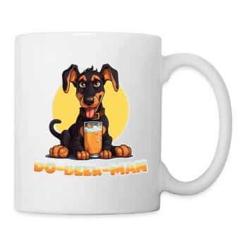 Do-BEER-man - Tasse - Weiß - Rechts