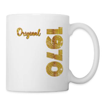 Années 1970 - Mug blanc - blanc - Droite