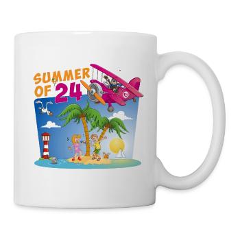 L’été coloré de 2024 - Mug blanc - blanc - Droite