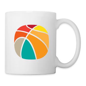 Basketball Retro - Mug - white - Right