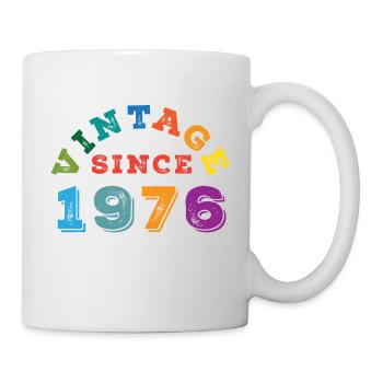 Millésime 1976 - Mug blanc - blanc - Droite