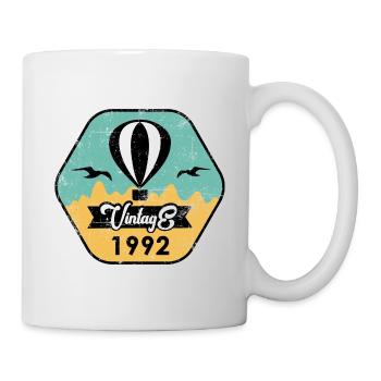 Millésime 1992 - Mug blanc - blanc - Droite