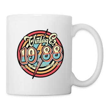 Millésime 1988 - Mug blanc - blanc - Droite