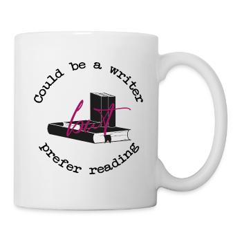 Pourrait être un écrivain - Mug blanc - blanc - Droite