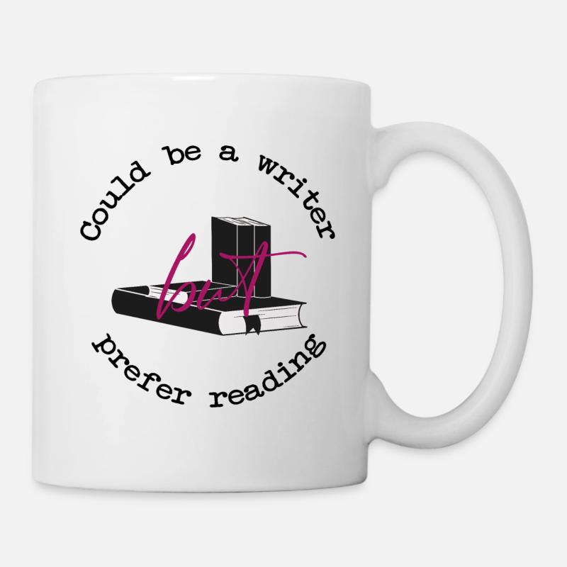Pourrait être un écrivain - Mug blanc - blanc