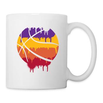 Basketball Street Art - Mug - white - Right