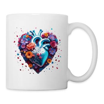 Heart / Mother's Day / Love / Holidays / Love - Mug - white - Right