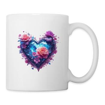 Heart / Mother's Day / Love / Holidays / Love - Mug - white - Right